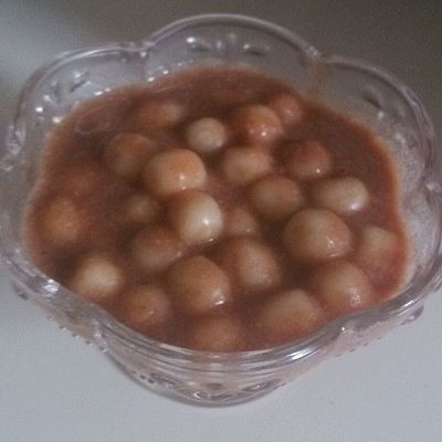 红豆汤圆