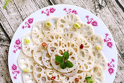 炝炒藕片