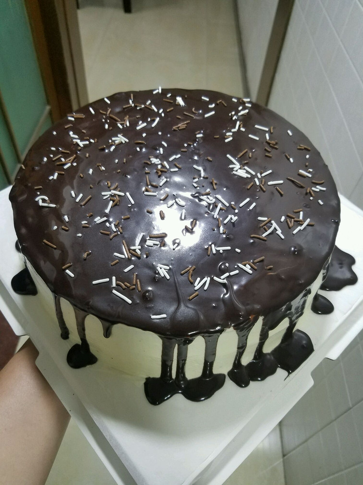 10寸奥利奥巧克力蛋糕的做法