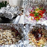 香辣锡纸花甲粉的做法图解2