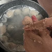 「宝宝快手辅食」牛肉蔬菜丸子 适合10M+的做法图解5