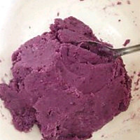 【奶香紫薯泥】的做法图解4
