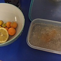 金桔柠檬薏仁西米果茶露的做法图解2