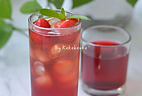 莓莓白茶饮#“莓”好春光日志#的做法
