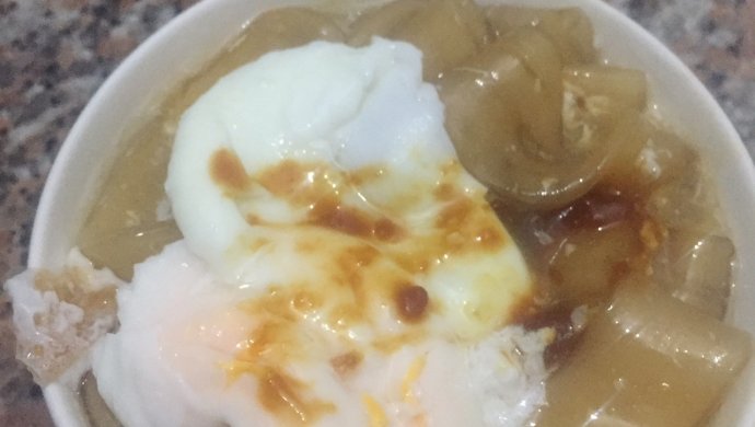 鸡蛋汤薯粉