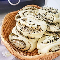 【黑芝麻花生糖花卷】米博多功能烹饪机的做法图解14