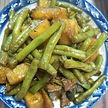 豆角炖土豆