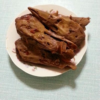 麻辣鸭头