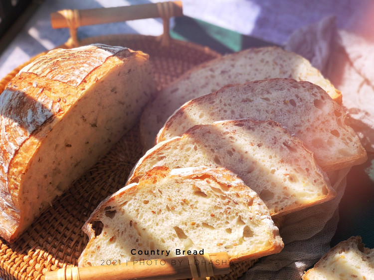 波兰种黄金亚麻籽乡村面包的做法