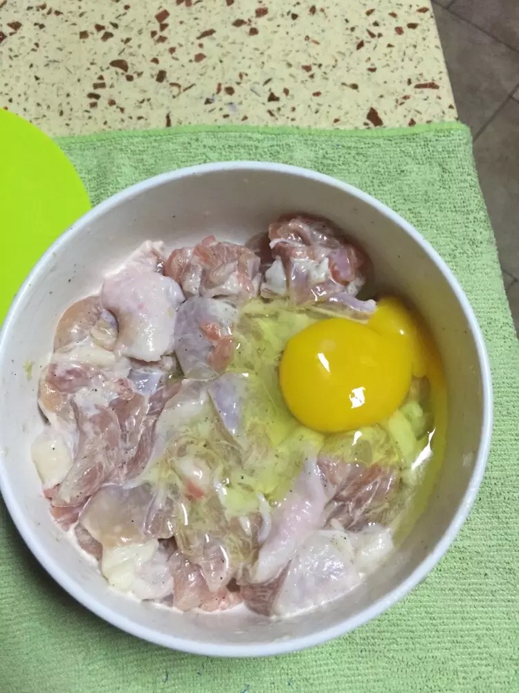 炸鸡的做法图解7