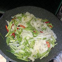香芹百叶+咸食的做法图解3