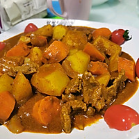 马来西亚红咖喱牛肉的做法图解7