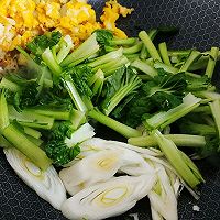 葱油鹅蛋塌菜粉的做法图解3