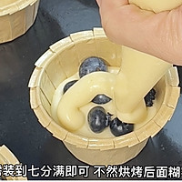 奶酥蓝莓麦芬烘培小白零失败完美复刻星爸爸家同款的做法图解7