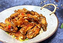 #少盐少食 轻松生活#单骨蒜香奥尔良鸡翅的做法
