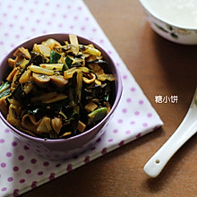 佐餐小菜【冬腌菜杂炒】只有这个时候才能吃到