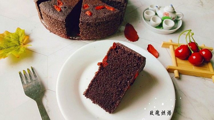 黑米蛋糕（蒸的不上火）的做法