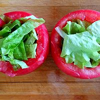宝贝餐－番茄盅虾沙拉的做法图解4