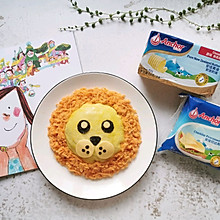 #安佳儿童创意料理#萌狮蛋包饭