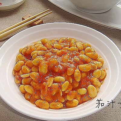 茄汁黄豆