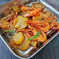 #流感季饮食攻略#干锅虾的做法图解11