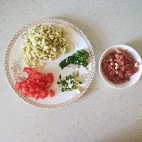 西红柿茄子星星面：宝宝营养辅食食谱菜谱的做法图解3