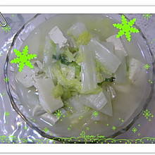 大白菜炖豆腐