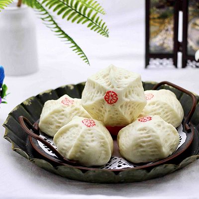 花样豆沙包