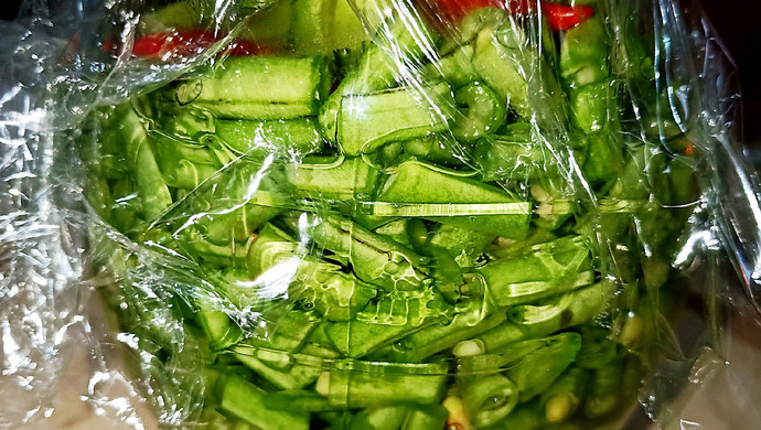 腌制酸豆角（豇豆）