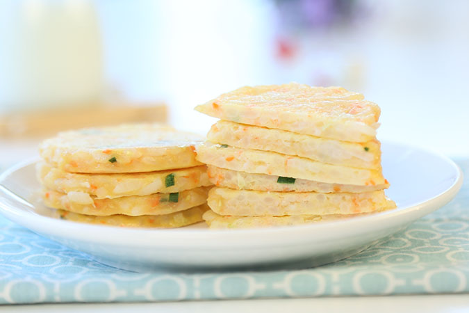 鲜虾蔬菜米饼 宝宝辅食微课堂