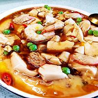 鲜香贝柱豆腐鸡蛋羹的做法图解8
