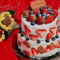 #2022双旦烘焙季-奇趣赛#1-3草莓蛋糕的做法图解9