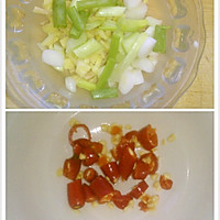 韭菜辣子炒肉拌面的做法图解4