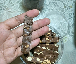 巧克力牛轧糖的做法
