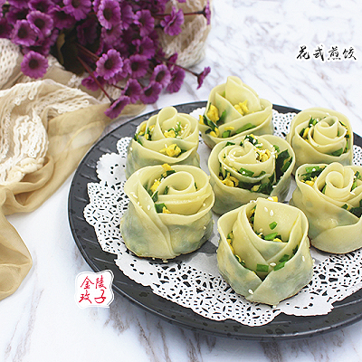 冬至上盘花式煎饺，养眼又美味！