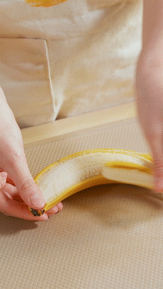 香蕉厚蛋烧【宝宝辅食】的做法图解3