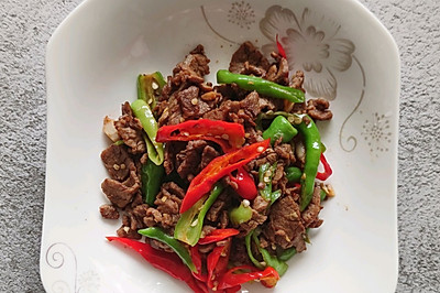 双椒牛肉