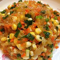 鸡胸肉玉米蒸饺的做法图解4
