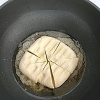 香煎豆饼角的做法图解3