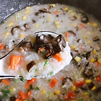 私房菜—胡萝卜玉米香菇海参粥的做法图解14