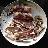电饭锅蒸腊肉的做法图解3