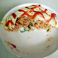 蛋包饭的做法图解6