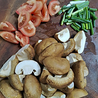 #打工人的健康餐#蘑菇焖酿豆腐的做法图解2