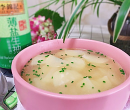 #李锦记X豆果 夏日轻食美味榜#土豆片汤的做法