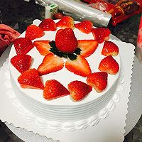 草莓蛋糕cake..的做法图解7