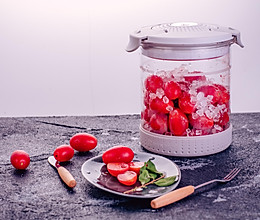夏季高温防晒利器糖渍小番茄的做法