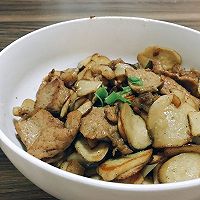 黑椒杏鲍菇炒肉的做法图解8