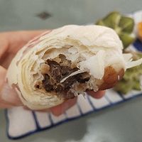 #味达美星厨X小厨中秋团圆宴#牛肉酥皮月饼的做法图解25