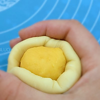 奶黄小餐包-一次发酵超好吃（附快手奶黄馅制作方法）的做法图解8