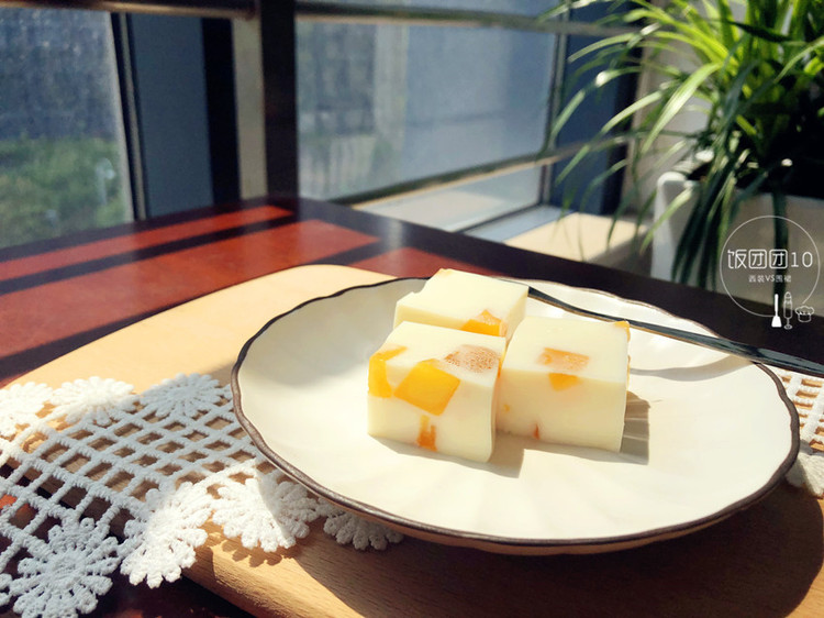 芒果牛奶冻~夏日必备解暑甜品的做法